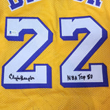 Elgin Baylor Signed Lakers Jersey