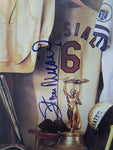 Pride Of America Framed Poster COA 12 MLB Authentic Signatures