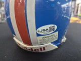 Steve Atwater Signed Denver Broncos Blue Mini Helmet