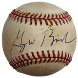 George Bush Jr. Signed Baseball JSA COA