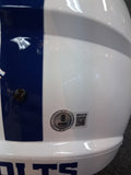 Jonathan Taylor Signed Full Size White Rep Colts Helmet Beckett COA