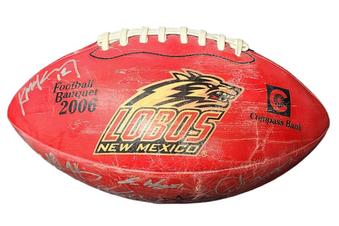 Signed Lobo Football 2006 Team