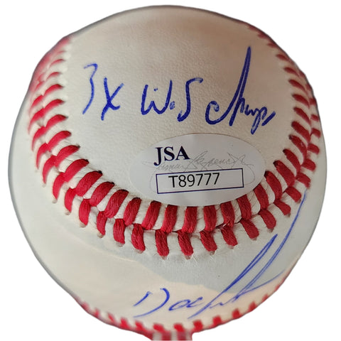 Dwight Gooden Signed & Inscribed Baseball