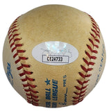 Johnny Mize Signed Baseball JSA COA