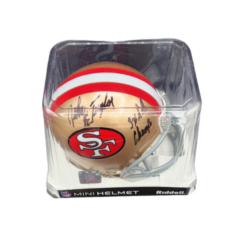 John Taylor Signed Mini Helmet