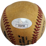 Si Burick Signed Baseball JSA COA