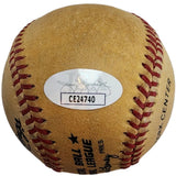 Si Burick Signed Baseball JSA COA
