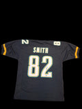 Jimmy Smith Signed Custom Jaguars XL Jersey Beckett COA