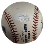 Len Barker Signed Baseball JSA COA