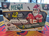 2025 NFL Prizm Football Sealed Mega Box