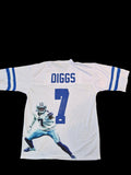 Trevon Diggs Signed Authentic Custom Jersey JSA COA