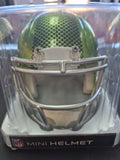 Kenneth Walker Signed Mini Flash Alternate Helmet Beckett COA Super Bowl MVP