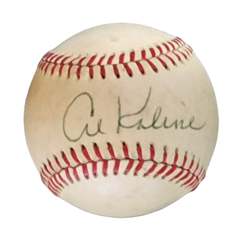 Al Kaline Signed Rawlings Baseball