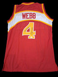 Spud Webb Signed Jersey