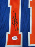 Jalen Brunson Signed Blue New York Knicks Jersey