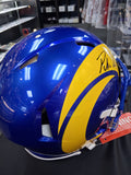 Puka Nacua Signed Authentic Full Size Helmet W/Visor!