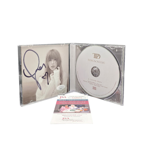 Signed Taylor Swift "The Tortured Poets Department" CD