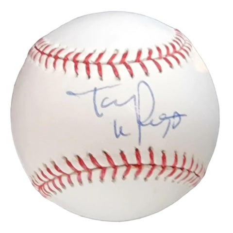 Tony LaRussa Signed Rawlings OML AHS Baseball