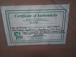 Pride Of America Framed Poster COA 12 MLB Authentic Signatures