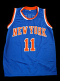 Jalen Brunson Signed Blue New York Knicks Jersey