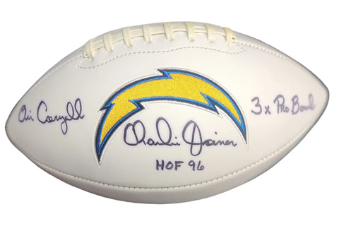 Charlie Joiner Signed & Inscribed Football