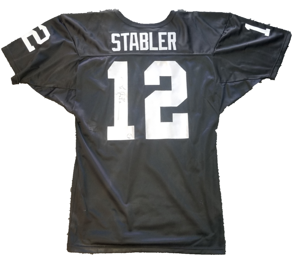 Ken Stabler Signed Raiders Jersey SSA COA All In Autographs