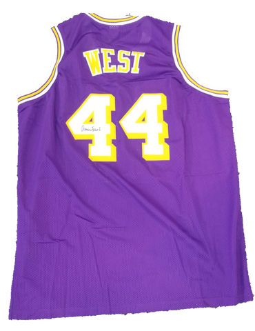 Jerry West signed Los Angeles Lakers Jersey