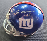 Pat Summerall New York Giants Signed Mini Helmet