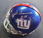 Pat Summerall New York Giants Signed Mini Helmet
