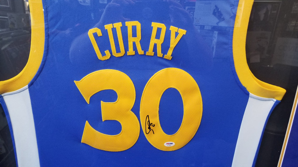 Stephen Curry Signed Jersey (PSA)
