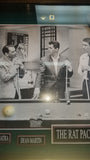 "The Rat Pack" Shadowbox Framed Pool Rack Cue Ball Photo
