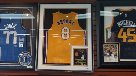 Framed Kobe Bryant Los Angeles Lakers Autographed Jersey PSA/DNA COA!