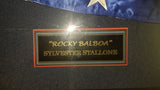 Sylvester Stallone " Rocky " Deluxe Framed Collage