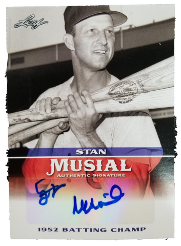 Stan Musial - 2015 Leaf Authentic Signatures MA SM12