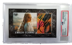 Emilia Clarke Cut Signature PSA Authentic Signature