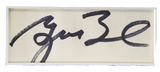 George H.W. Bush & George W. Bush Cut Signature Card