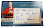 Fred Rogers Cut Signature Card