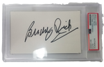 Buddy Rich Autographed Index Card PSA Authentic Signature