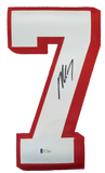 Michael Vick - Atlanta Falcons - Signed Jersey (Black) Beckett COA