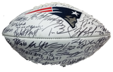 2016-17 New England Patriots Signed Football