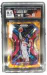 2021-22 Panini Prizm Saddiq Bey Orange Ice HGA 8.5 NM-MT+