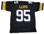 Greg Lloyd Signed Steelers Jersey Beckett COA