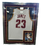 Lebron James Signed Cavaliers Jersey Framed