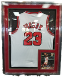 Michael Jordan Signed Bulls Jersey Framed