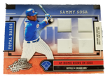 2003 Absolute Memorabilia Sammy Sosa Authentic Game Base from Wrigley Field /49