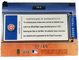 2003 Absolute Memorabilia Sammy Sosa Authentic Game Base from Wrigley Field /49