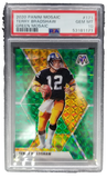 2020 Panini Mosaic Terry Bradshaw #171 Green Mosaic PSA GEM MT 10