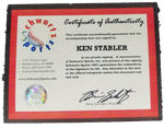 Ken Stabler Signed Raiders Jersey SSA COA