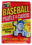 1982 Donruss Baseball Puzzle & Cards Unopened Pack