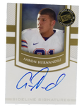 2010 Aaron Hernandez Signed Rookie Card #SS-AH